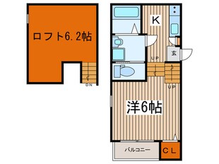 クレーシェレ瑞穂の物件間取画像